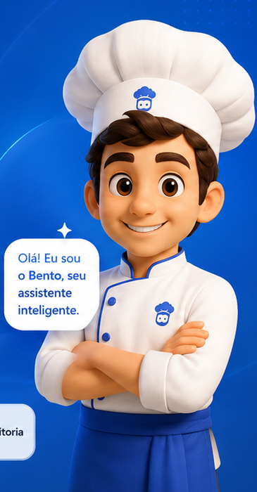 Bento, assistente do Bendito Food